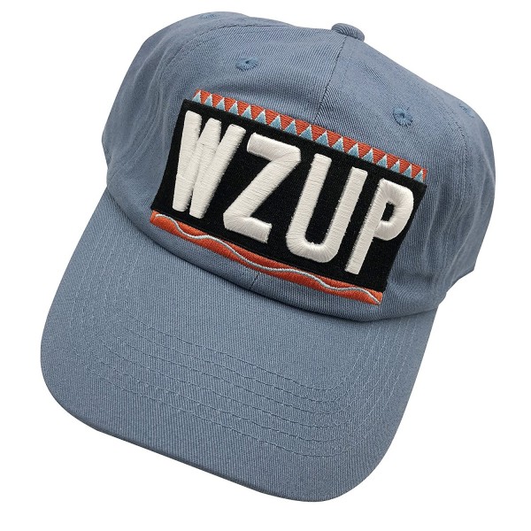 Xiezhongxing WZUP Dad hats Baseball Cap Embroidered Adjustable Snapback Cotton Unisex - Denim - CP187K4IING