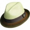 Santana Holistic Toyo Pinch/braid Fedora Hat - Tan - C811JBLV14F