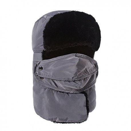 Winter Trooper Trapper Hat Hunting Hat Ear Flap Mouth Mask For Men ...