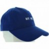 BOY BYE Baseball Cap Blue