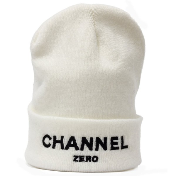 Tim and Ted Unisex Beanie - Channel Zero [White] - C811HO0VITD