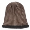 Slouchy Winter Knitted Beanie Fleece