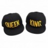 D-Sun KING and QUEEN Snapback Pair Fashion Embroidered Snapback Caps Hip-Hop Hats - Style 2 - CR17WXRNHGR