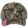 Outdoor Cap CWF305 - Cap with Flag - Mossy Oak Country - CM11KJ0TRGB