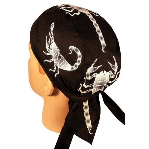 Skull Cap Biker Caps Headwraps Doo Rags - Scorpions - CM12ELHMIYP