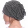 Ababalaya Womens Elegant Strench Glitter in Women's Skullies & Beanies