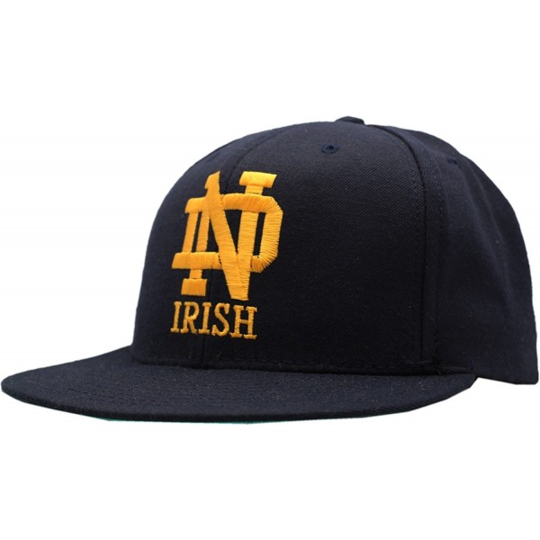 Vintage Notre Dame Fighting Irish American Made Wool Snapback Cap - C311M3PM249