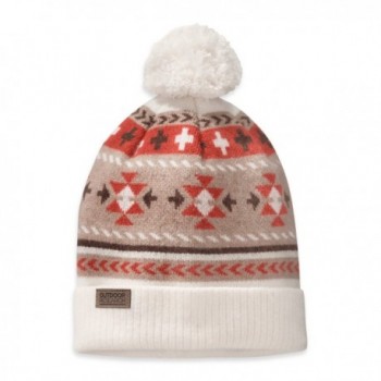 Outdoor Research Women's Puebla Beanie - White/Cafe - C511BNN9105