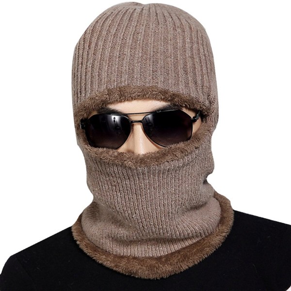 Unisex Winter Warm Woolen Yarn Knit Beanie Hat  Scarf 