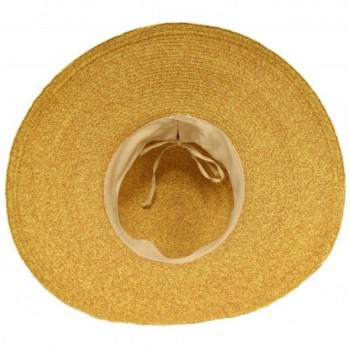 Great Golden Hat Through Eyelets in Women's Sun Hats