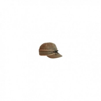 Stormy Kromer Men's The Waxed Cotton Cap - Field Tan - CY11GJ0BF4H