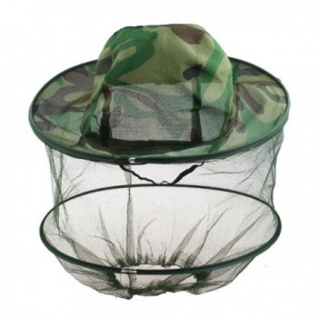 UPLOTER Mesh Face Protector Cap Insect Bee Mosquito Resistance Sun Fish Hat - CJ12K1UXX4Z