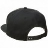 HUF Mens Logo Snapback Black