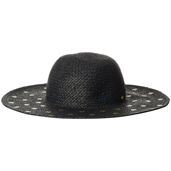 BCBGeneration Women's Heart Of Gold Floppy Hat - Black - CZ11JH6S2J1