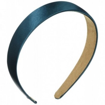 Trimweaver 1-Piece 25mm Satin Covered Headband- 1-Inch- Teal - CD11JDIJO4F