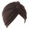 KINGREE Chemo Cap-Turban Headwear-Multi Function Headwrap and Chemo Hats For Hairloss - Coffee - CS1889CTCDT