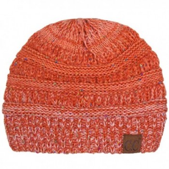 ScarvesMe Exclusive CC Ombre Knitted Beanie - Orange - CA12LH5D3DJ