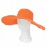 Womens Classic Solid Floppy Orange