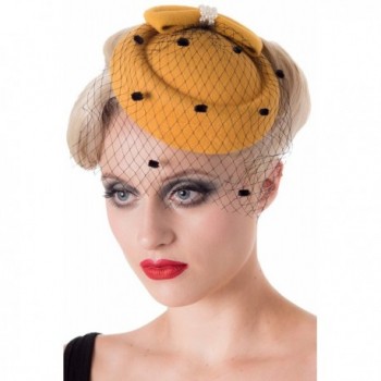 Banned Judy Vintage Retro Pillbox in Women's Headbands in Women's Hats & Caps