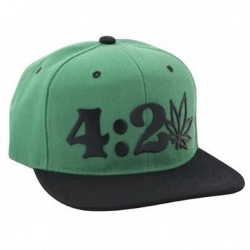 420 3D Logo Snapback Baseball Hat - CC1283ILOZR