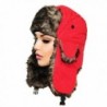 Heaven Bomber Faux Russian Trapper - Red - CK12NSSIAL5