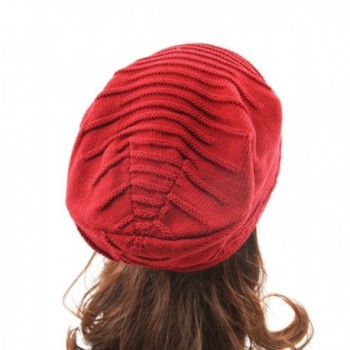 Slouchy Beanie Knitted Headwear Oversized