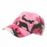 Rhinestone Washed Cotton Cap-Pink Camo - CE111QRH5ND