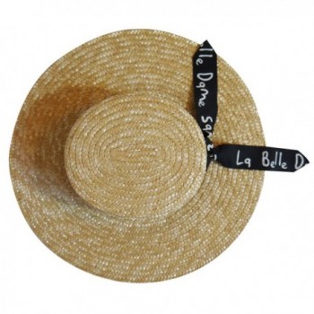 MAISON COCO Natural Adjustable Letter in Women's Fedoras