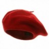 Classic French Artist 100% Wool Beret Hat Red - CP11JFGGGAT