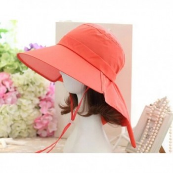 Eforstore Outdoor protection Floppy Orange in Women's Sun Hats