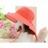 Eforstore Outdoor protection Floppy Orange in Women's Sun Hats