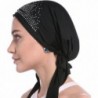 Ababalaya Elastic Muslim Headwrap Turban in Women's Skullies & Beanies