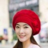 Fiaya Womens Solid Color Knitting in Women's Berets