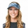 Aqua Design Women's Adjustable SunGuard Sun Protection Camo Sports Sun Visor - Misty Sky - CP11P6EX2LB