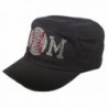 Bling Rhinestone Baseball Sports Military