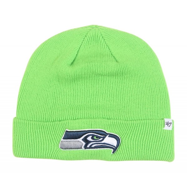 NFL Seattle Seahawks Raised Cuff Knit Cap by '47 Brand - CI11I5QDK3R