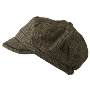 Ladys Wool Blend Tweed Newsboy in Women's Newsboy Caps