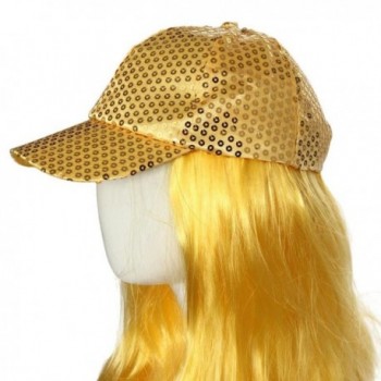 Hatop Sequin Adjustable Outdoor Baseball in Women's Baseball Caps