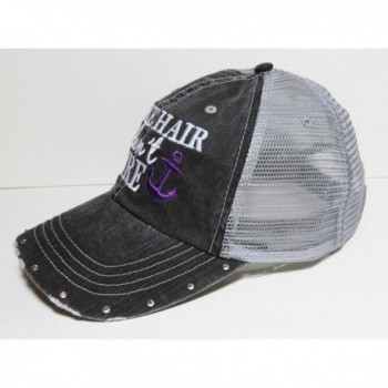 Embroidered Washed Trucker Swarovski Crystals