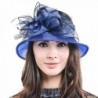 HISSHE Cloche Church Bowler Wedding in Women's Sun Hats