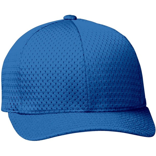 Flexfit Athletic Mesh - Structured Hat- Brown - Royal - C3114I9SVU7