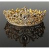 Luxury Gold tone Pageant Crystal Wedding in Women's Headbands in Women's Hats & Caps