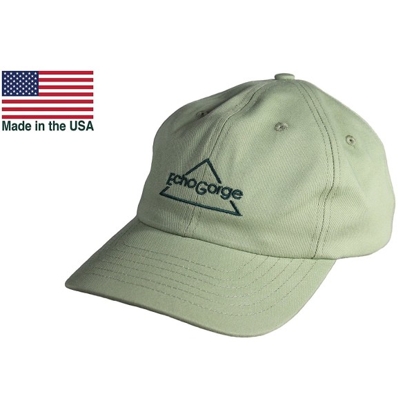 EchoGorge Unisex Twill Ball Cap. Made in the USA - C112NRJJBO9