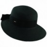 Scala Paper Braid Big Brim Sun Summer Hat - Black - C311JROR7N5