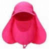 Sawadikaa Outdoor Mask Hat With Head Net Mesh Face Protection Sun Flap Cpas - Rose - CL18270XN32