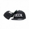 KING and QUEEN Snapback Pair Fashion Embroidered Snapback Caps Hip-Hop Hats One Size - C012HLKWYPH