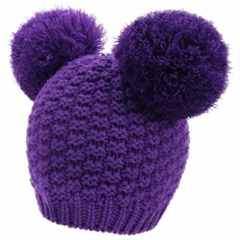 Simplicity Womens Winter Snowboard Poms_Purple