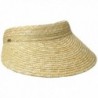 Scala Women's Sewn Braid Visor - Natural - CQ11FT65QS3