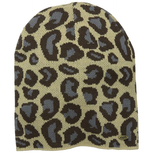 Neff Juniors Ryder Pattern Beanie - Brown - CO11NVAOT9Z