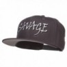 E4hats Savage Embroidered Cotton Snapback